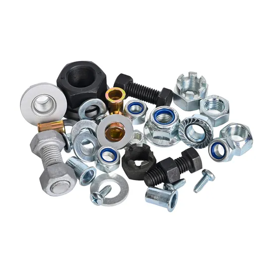 Stainless Steel Carbon Steel DIN 985 Hexagon Nylon Insert Hex Lock Nut